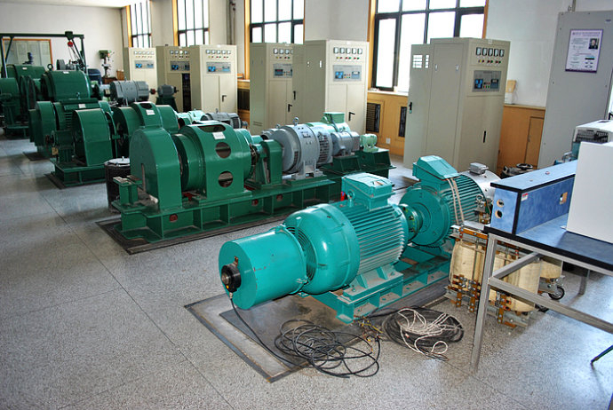 曲松某热电厂使用我厂的YKK高压电机提供动力安装尺寸